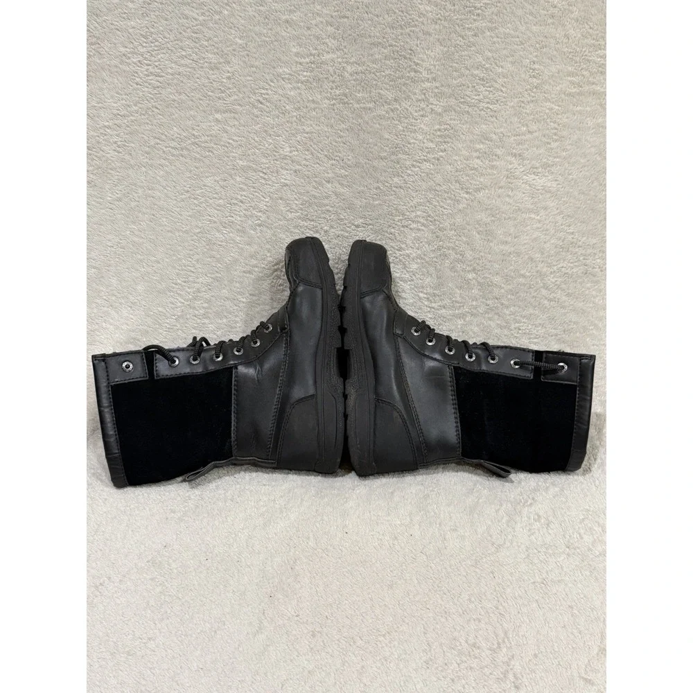 UGG Butte II CWR Black Kids Size 5 Lace-Up Waterproof Snow Boots 1098890K